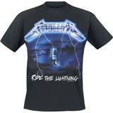 Herr - Svarta T-shirts Metallica Men's Ride The Lightning T-shirt - Black