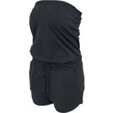 Dam - Elastan/Lycra/Spandex Jumpsuits & Overaller Urban Classics Hot Overall Summer Stretch Jumpsuit - Black