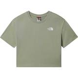 Bomull - Dam T-shirts The North Face Cropped Simple T-shirt