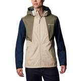 Columbia Herr Regnkläder Columbia Inner Limits II Jacket - Ancient Fossil/Coll Navy Blue/Stone Green