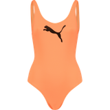 Dam - Orange Baddräkter Puma Women's 1 Piece Swimsuit - Peach