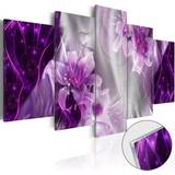 Lila Väggdekorationer Arkiio Foto på akryl Purple Utopia [Glass] 100x50 Tavla
