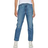 Hugo Boss Dam Jeans HUGO BOSS Women's Straight Crop 1.4 Jeans Turquoise/Aqua