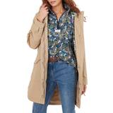 Joules Womens Loxley Waterproof Breathable Hooded Coat Cotton