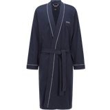 Hugo Boss Herr Morgonrockar & Badrockar HUGO BOSS Classic Kimono Bathrobes - Navy