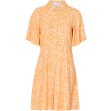 Lila - Skjortklänningar Selected Femme Slfjalina 2/4 Short Shirt Dress Vardagsklänningar