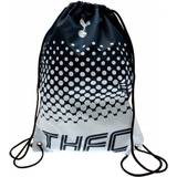 Tottenham Hotspur FC Fade Design Drawstring Gym Bag med dragsko Navy/White 44 x 33cm