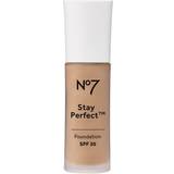 No7 Makeup No7 Stay Perfect Foundation SPF30 #15 Honey