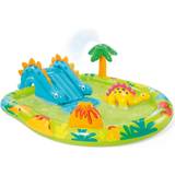 Uppblåsbar Vattenlekset Intex Little Dino Play Center