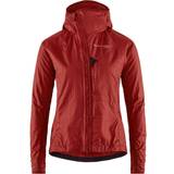 Bomull - Dam Ytterkläder Klättermusen Women's Ansur Hooded Wind Jacket - Rose Red