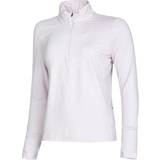 Nike Dam - Rosa T-shirts Nike Element Half-Zip Long Sleeve