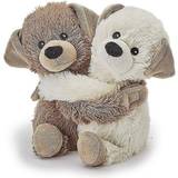 Warmies Mjuka dockor Leksaker Warmies Warm Microwavable Hugs Puppies