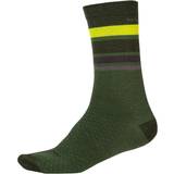 Endura Sport-BH:ar - Träningsplagg Underkläder Endura BaaBaa Merino Stripe Socks M - Forest Green