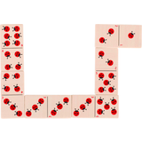 Goki Dominospiel Marienkäfer