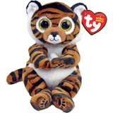 TY Plastleksaker Mjukisdjur TY Beanie Babies Tiger Clawdia 15cm