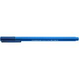 Staedtler triplus 323 1 mm Colour Fibre-Tip Pen Delft Blue (Pack of 10)