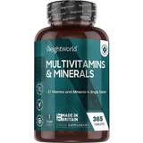Kalium Vitaminer & Mineraler WeightWorld Multivitamins With Minerals 365 st