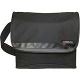 Monolith Handväskor Monolith Nylon Messenger Bag Black/Grey 2386