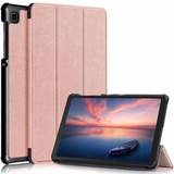 Guld Surfplattaskal Tech-Protect Smartcase Galaxy Tab A7 Lite 8.7 T220/T225 Rose Gold