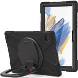 Gröna - Samsung Galaxy Tab A8 Surfplattafodral Tech-Protect X-Armor Case For Samsung Galaxy Tab A8 10.5"