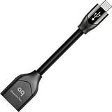 Kablar Audioquest DragonTail USB A-USB Micro-B 2.0 M-F Adapter