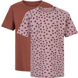 Minymo Överdelar Minymo T-shirts (2-pack) Basis/Violet Ice
