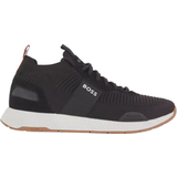 Herr - Stickat tyg Sneakers HUGO BOSS Titanium Runn Knsta M - Dark Grey