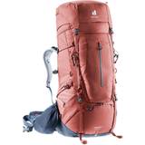Rosa Vandringsryggsäckar Deuter Aircontact X 80 15 SL Backpack Women redwood/ink M 2022 Hiking Backpacks