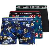 Jack & Jones Herr Kalsonger Jack & Jones Jacflower Boxer 3-pack - Multicolor