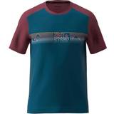 Zimtstern Dam T-shirts & Linnen Zimtstern TrailFlowz Shortsleeve Shirt Women blå/röd 2022 DH & FR-tröjor
