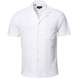 Eton Gröna Överdelar Eton Terry Resort Shirt - White