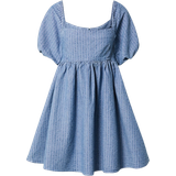 Fyrkantig - Korta klänningar Levi's Sage Denim Dress - Blue