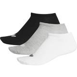 adidas Originals Trefoil Liner Socks 3-pack - White/Black/Medium Grey Heather