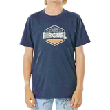 Rip Curl T-shirts Rip Curl Boys Filler Short Sleeve T-Shirt - Blue