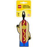 Gula Adresslappar Euromic Lego Hot Dog Guy Luggage Tag