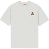 Kenzo Herr T-shirts & Linnen Kenzo Boke Flower Crest T-shirt - Light Gray