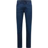 Hugo Boss Herr Jeans Hugo Boss Slim Fit Jeans in Blue Comfort-Stretch Denim - Dark Blue