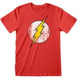 Flash Unisex T-Shirt med logotyp för vuxna Red/White/Yellow