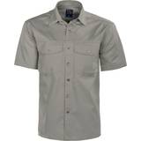Herr Skjortor ProJob 4201 Short Sleeves Shirt - Graphite