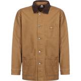 Dickies Stonewashed Duck Unlined Chore Coat - Brown Duck