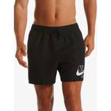 Polyester - Vita Badkläder Nike Swim Logo Solid 5" Volley Shorts Men Speedos & Surfshorts 2022