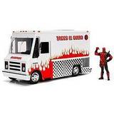 Marvel Bilar Marvel Deadpool Food Truck 1:24