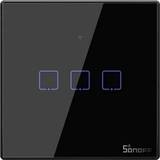 Sonoff WiFi Smart Wall Switch T3EU3C-TX Black