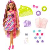 Barbie Dockhus Leksaker Barbie Totally Hair Flower Themed Doll