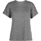 Blåa - Nylon T-shirts Icebreaker Women's Drayden Reversible Short Sleeve Top Midnight
