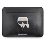 Karl Lagerfeld Huvudpräglat datorfodral 16 Svart