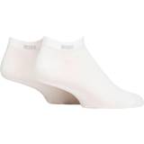 Hugo Boss Vita Underkläder Hugo Boss AS UNI CC Ankle Length Socks 2-pack - White
