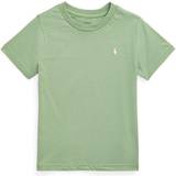 Gröna Överdelar Barnkläder Polo Ralph Lauren LILLOU boys's Children's T shirt