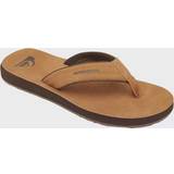 Orange Flip-Flops Quiksilver Carver Nubuck Sandals tan/pattern_1 41.0