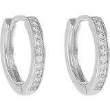 Snö of Sweden Elaine Small Ring Earring - Silver/Transparent